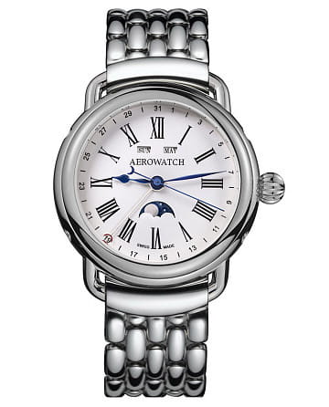 Aerowatch 1942 Moon Phase Automatic 75970 AA01 M